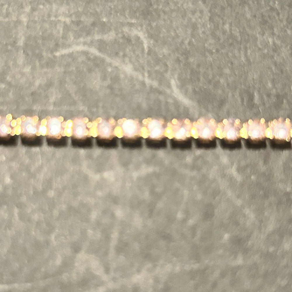 Gold plated with Pink Crystals Ankle /bracelet Bracelet - Picture 5 of 5